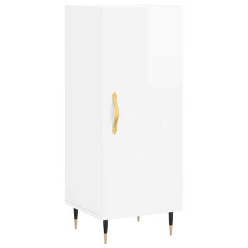 VidaXL (high gloss white) vidaXL Sideboard Storage Cabinet Side Cabinet Cupboard White Engineered Wood