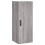 VidaXL (grey sonoma) vidaXL Highboard Sideboard Storage Cabinet High Gloss White Engineered Wood 7