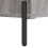 VidaXL (grey sonoma) vidaXL Highboard Sideboard Storage Cabinet High Gloss White Engineered Wood 11