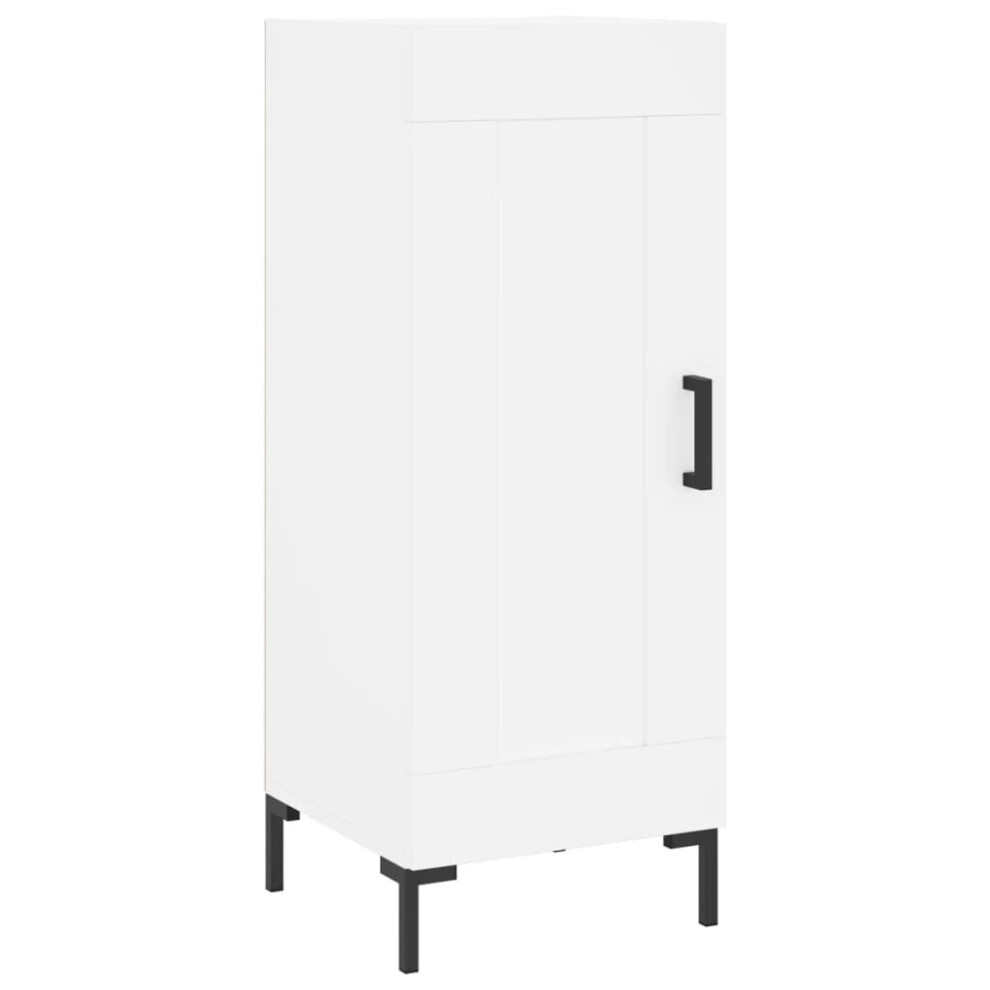 Vidaxl (White) Sideboard Storage Cabinet Side Cabinet Cupboard White Engineered Wood