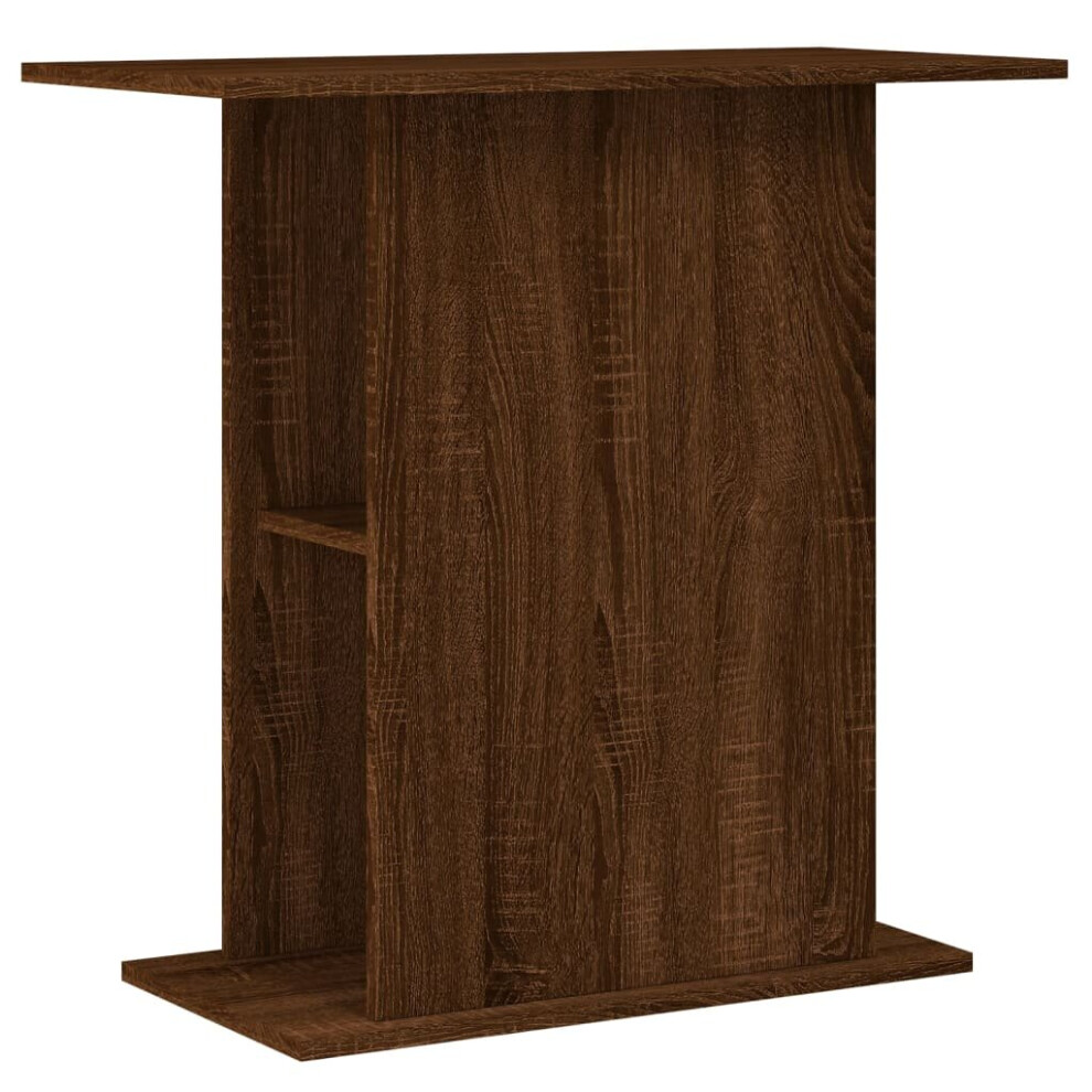 (brown oak, 36 x 75 x 72.5 cm) vidaXL Aquarium Stand Fish Tank Stand Cabinet Aquarium Base Engineered Wood