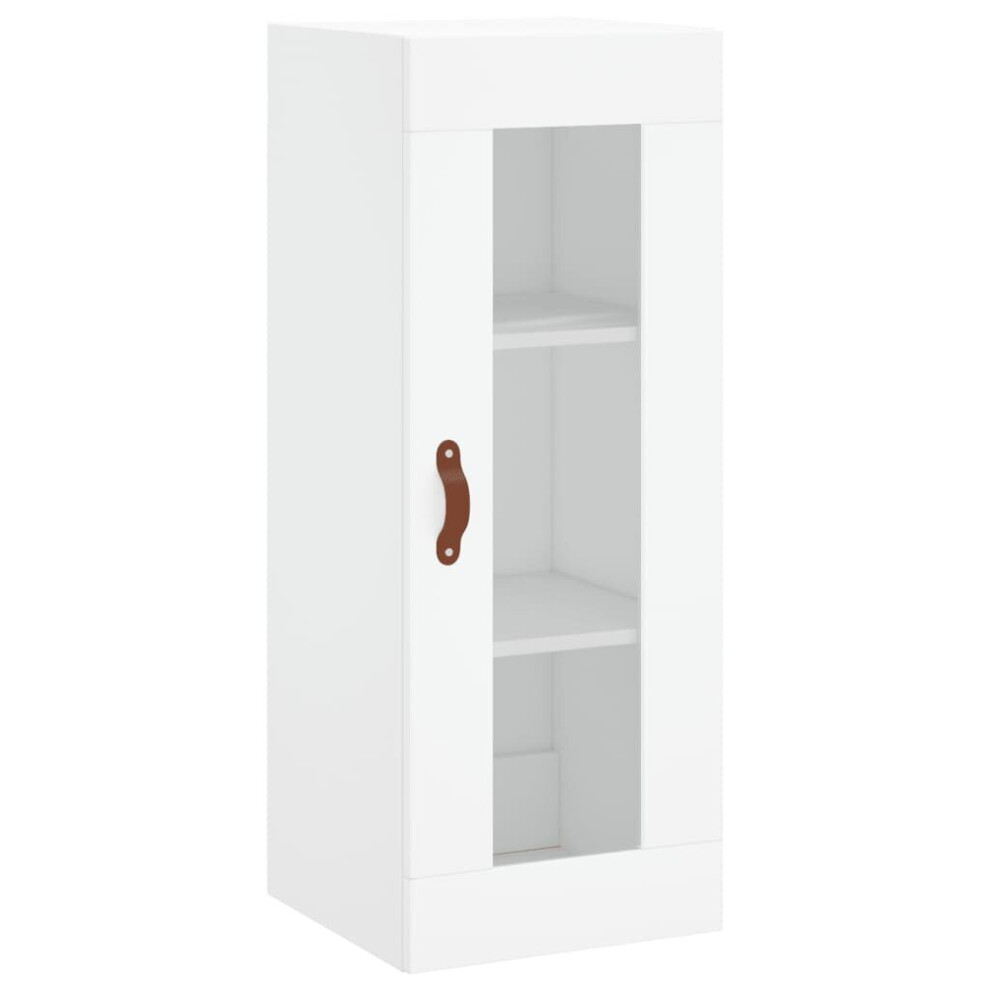 (white) vidaXL Wall Mounted Cabinet Bathroom Cabinet Storage Cabinet Cupboard White