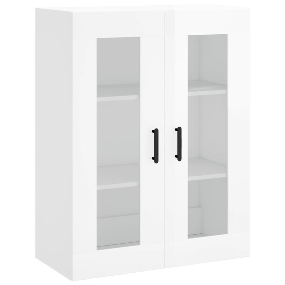 (high gloss white) vidaXL Wall Mounted Cabinet Bathroom Cabinet Storage Cabinet Cupboard White