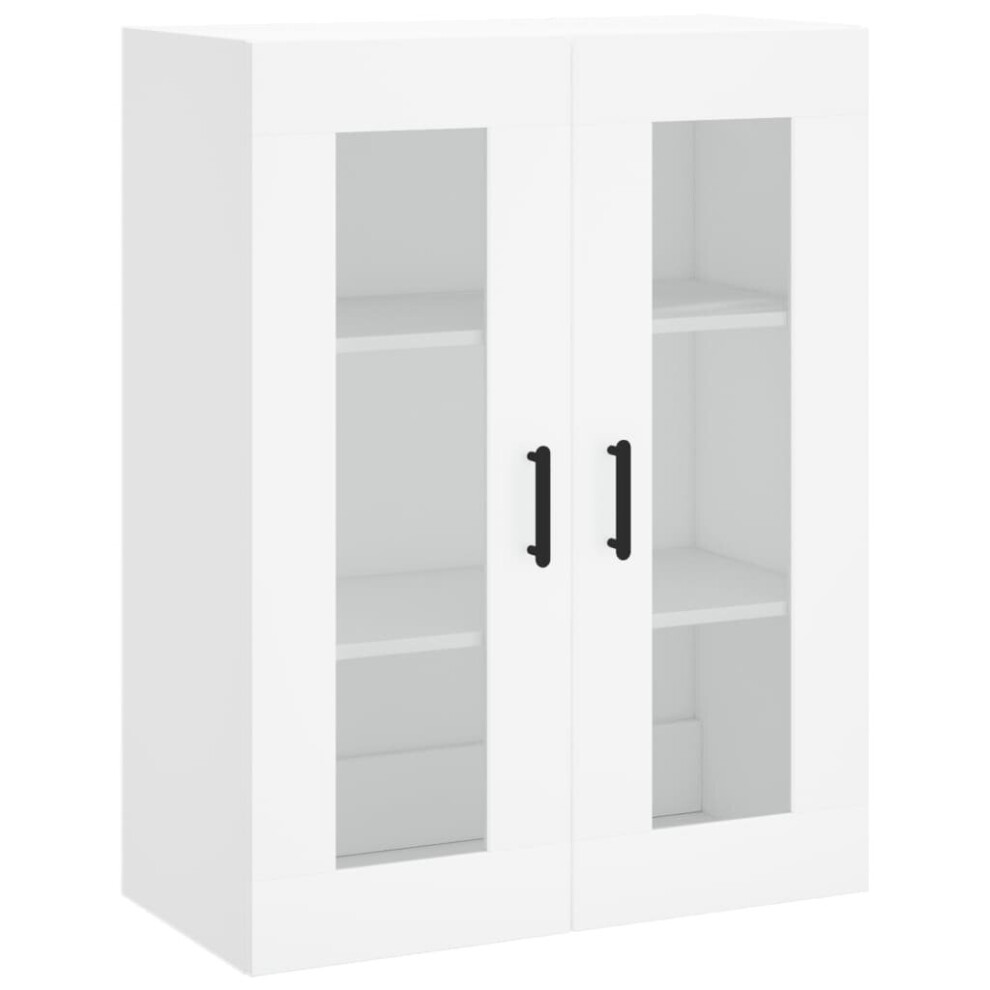 Vidaxl (White) Wall Mounted Cabinet Bathroom Cabinet Storage Hanging Wall Cabinet
