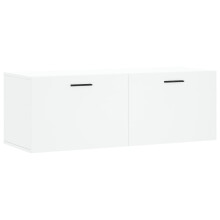 (white, 100 x 36.5 x 35 cm) vidaXL Wall Cabinet Storage Cabinet Display Cabinet White Engineered Wood