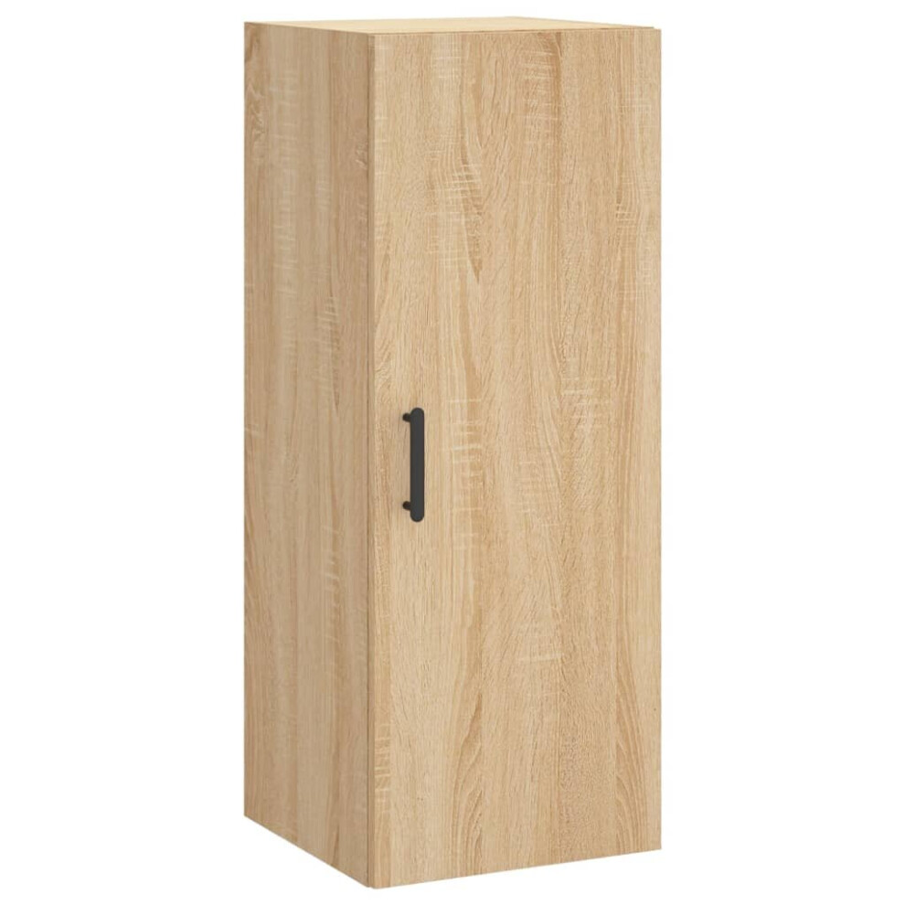 vidaXL - Wall Mounted Cabinet - Sonoma Oak - Brown - Image 3