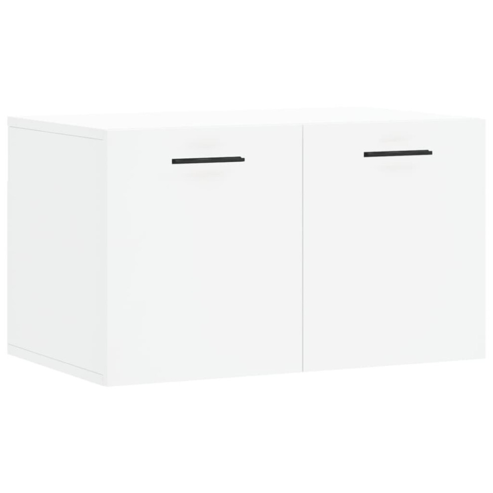 (white, 60 x 36.5 x 35 cm) vidaXL Wall Cabinet Storage Cabinet Display Cabinet White Engineered Wood