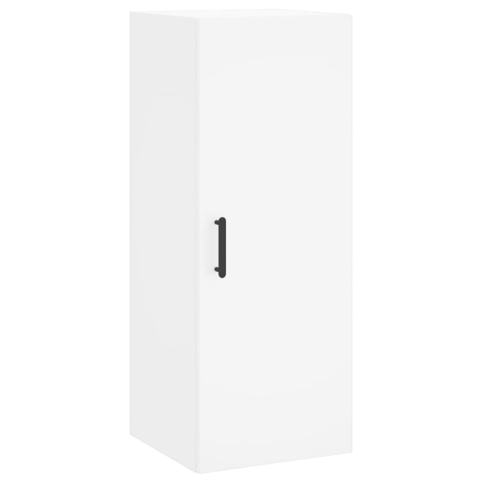 (white) vidaXL Wall Mounted Cabinet Bathroom Cabinet Storage Cabinet Cupboard White