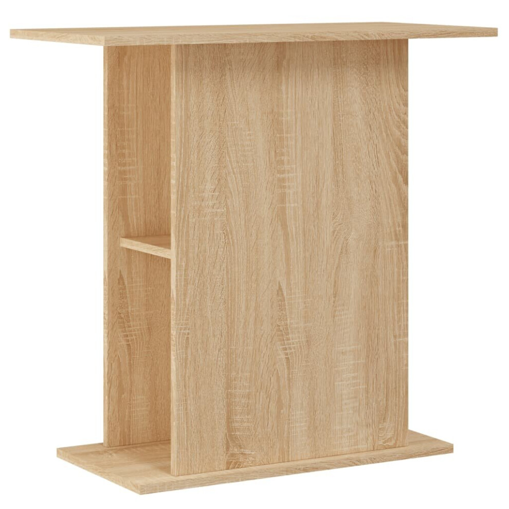 Vidaxl (Sonoma Oak, 36 X 75 X 72.5 Cm) Aquarium Stand Fish Tank Stand Cabinet Aquarium Base Engineered Wood