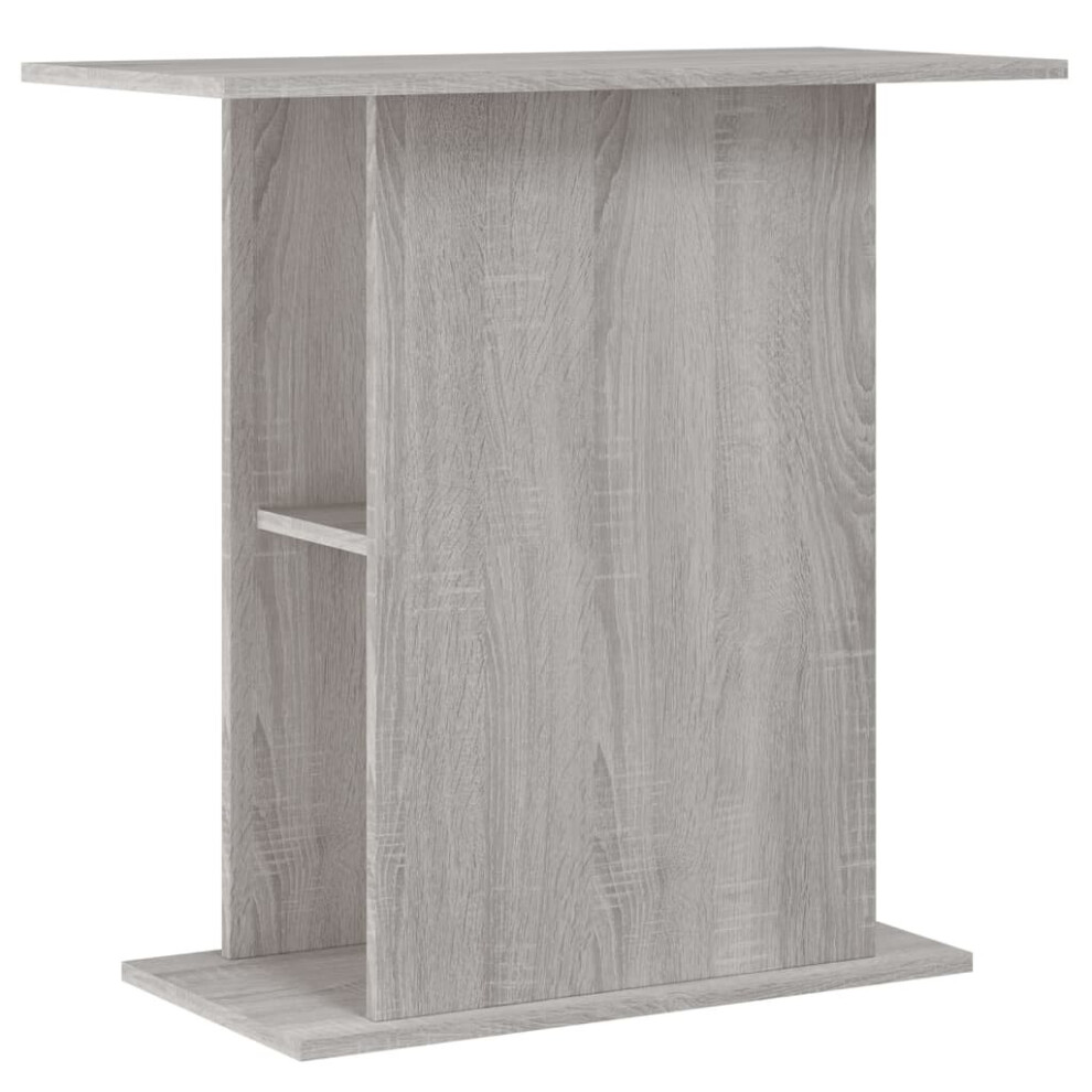 Vidaxl (Grey Sonoma, 36 X 75 X 72.5 Cm) Aquarium Stand Fish Tank Stand Cabinet Aquarium Base Engineered Wood