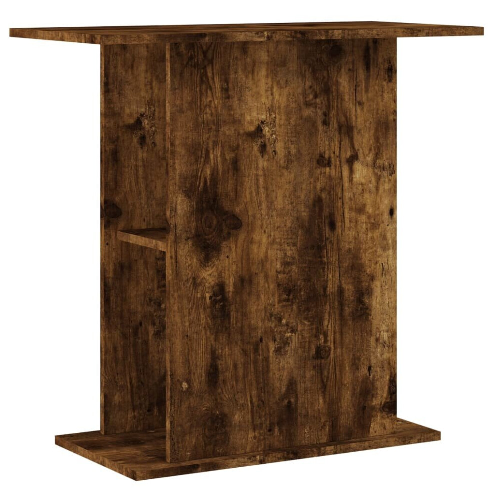 Vidaxl (Smoked Oak, 36 X 75 X 72.5 Cm) Aquarium Stand Fish Tank Stand Cabinet Aquarium Base Engineered Wood