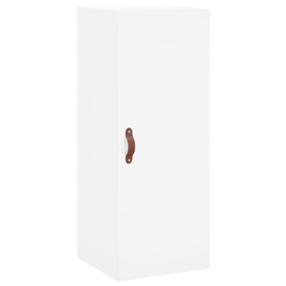 (white) vidaXL Wall Mounted Cabinet Bathroom Cabinet Storage Cabinet Cupboard White