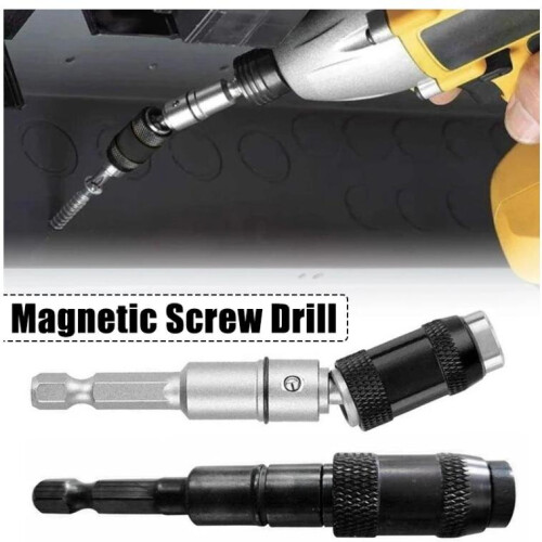 Magnetic Screwdriver Bit Quick Change Lock Rotating Screw Bit 2