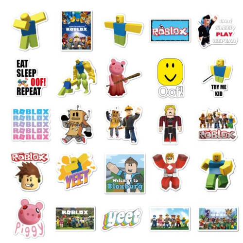 50 τεμάχια Roblox Αυτοκόλλητα Αυτοκόλλητα 2