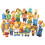 Pack 14 Figuras Familia Simpsons 8