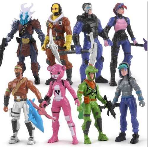 Figurinha Fortnite 9CM - 8 unidades