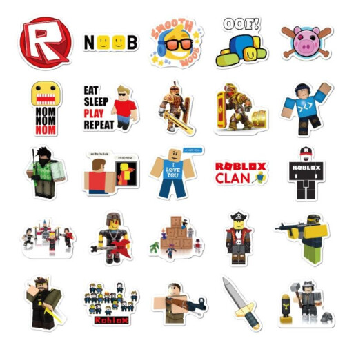 50 τεμάχια Roblox Αυτοκόλλητα Αυτοκόλλητα 1