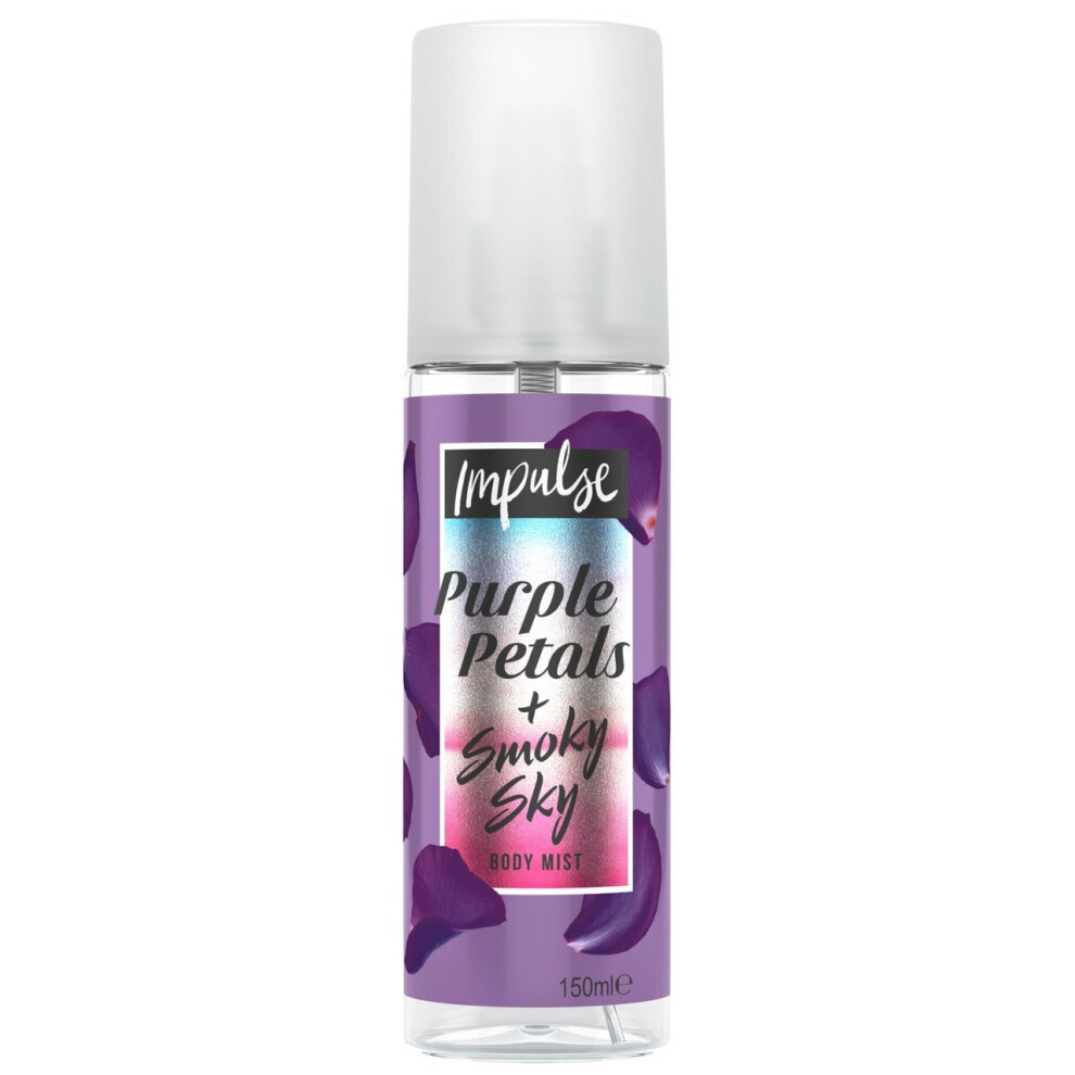 Impulse Body Mist Purple Petals + Smoky Sky 150ml