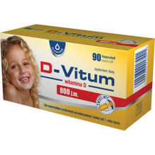 D-Vitum 800 j.m. 90capsules twist-off