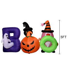 (C) Giant Train Halloween Inflatable Outdoor Indoor Decoration Props