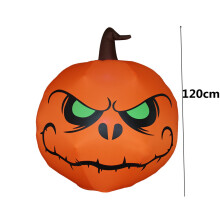 (L) Giant Train Halloween Inflatable Outdoor Indoor Decoration Props