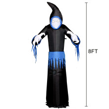 (B) Giant Train Halloween Inflatable Outdoor Indoor Decoration Props