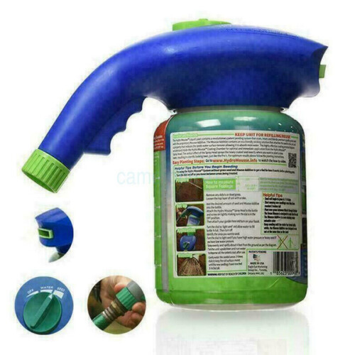 Household Hydro Lawn Grass Seeding System Liquid Spray Device Empty Bottle 2