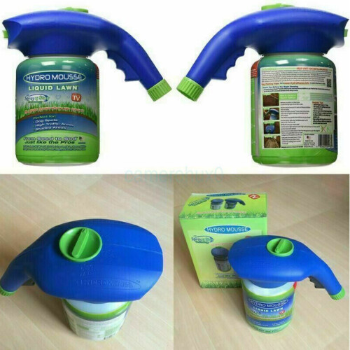 Household Hydro Lawn Grass Seeding System Liquid Spray Device Empty Bottle 1