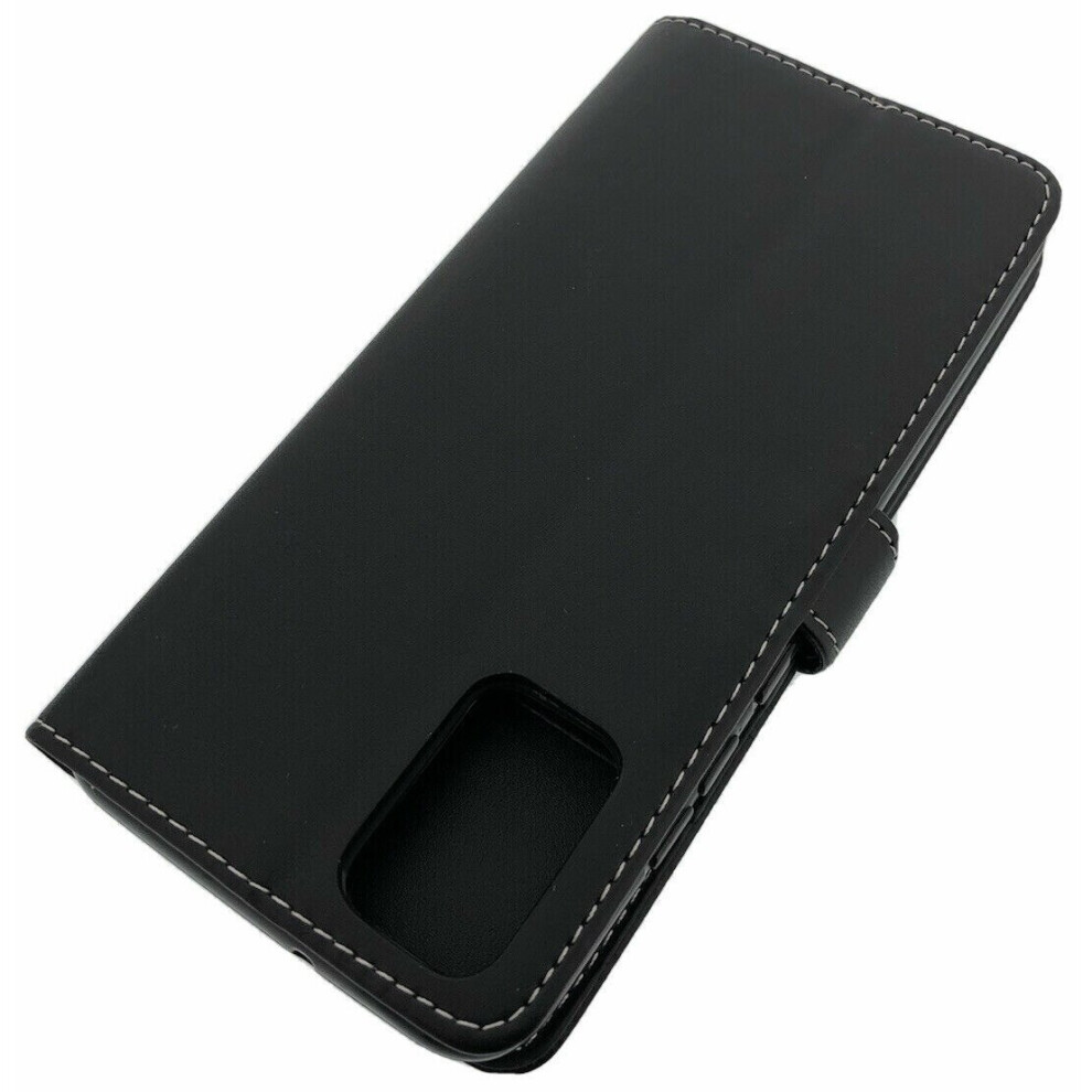 (Black) For Samsung Galaxy A02 Phone Case, Cover, Flip Book, Wallet, Folio, Leather /Gel Black 5060731687944