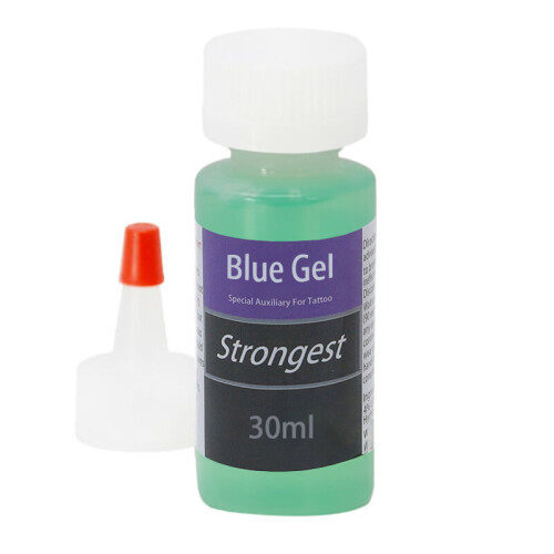 The Original Face and Body 1oz Sustaine Blue Gel During Tattoo ...