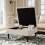 Living And Home (Beige) Square Tufted Linen Storage Ottoman 2