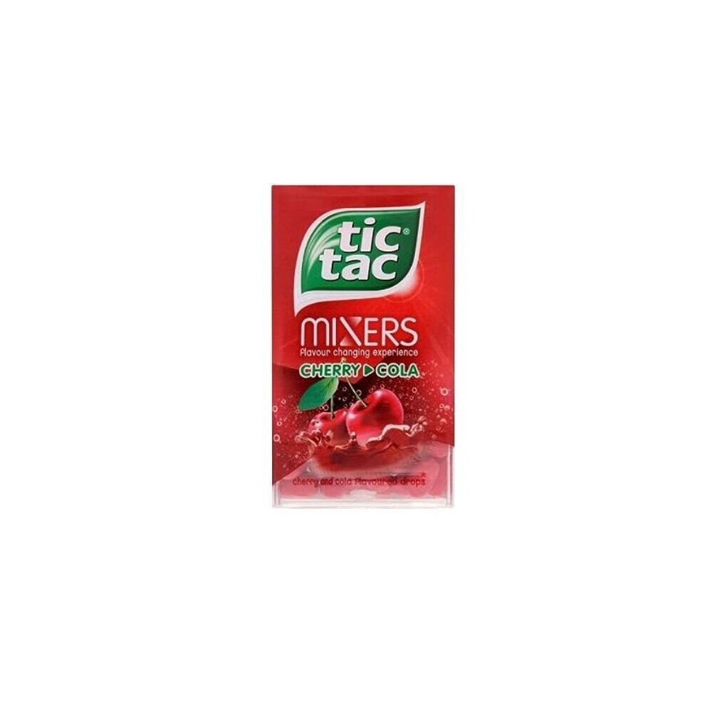 Tic Tac Mixers Cherry Cola (Cherry Cola) 12 Count Clean And Fresh