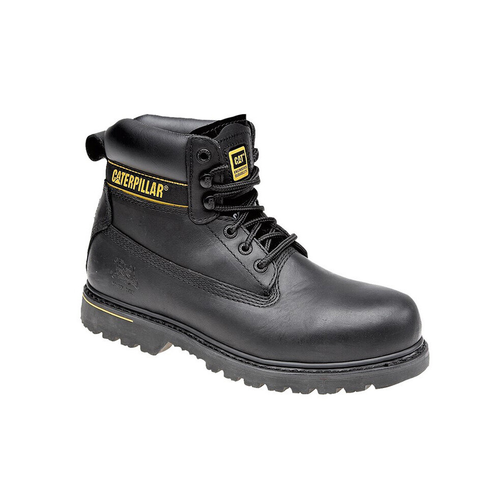 (10 UK) Mens CAT HOLTON SB Safety Boot Black