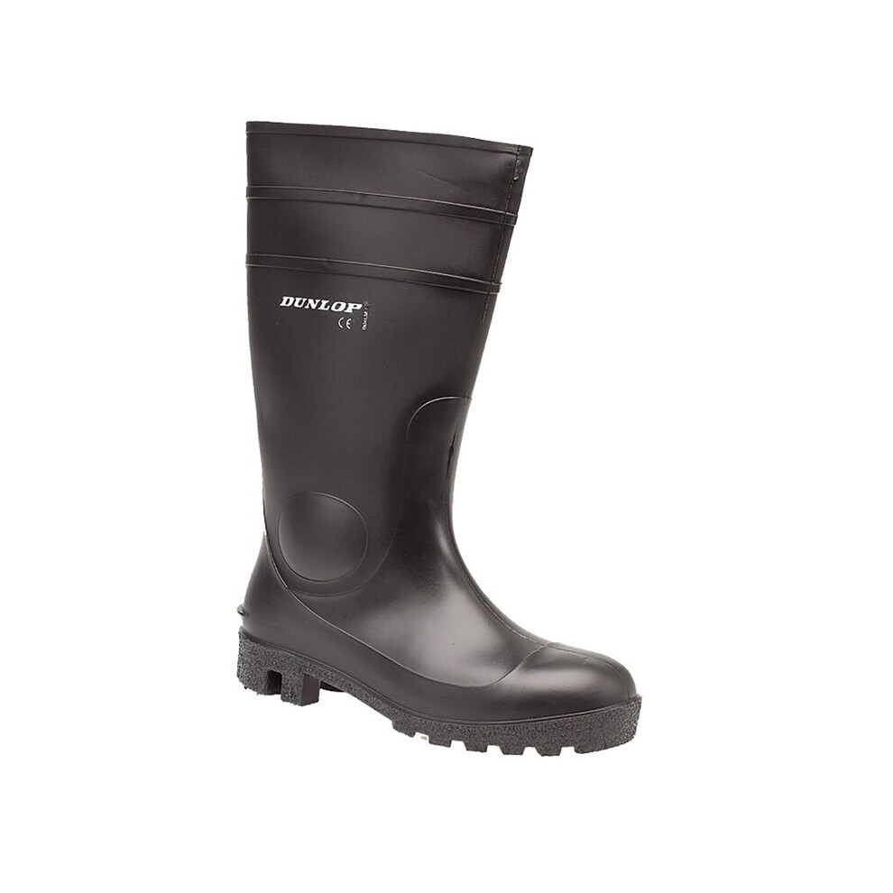 Dunlop (8 Uk) Mens Protomastor Full Safety Wellington Black