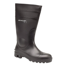 (14 UK) Mens Dunlop PROTOMASTOR FULL SAFETY Wellington Black