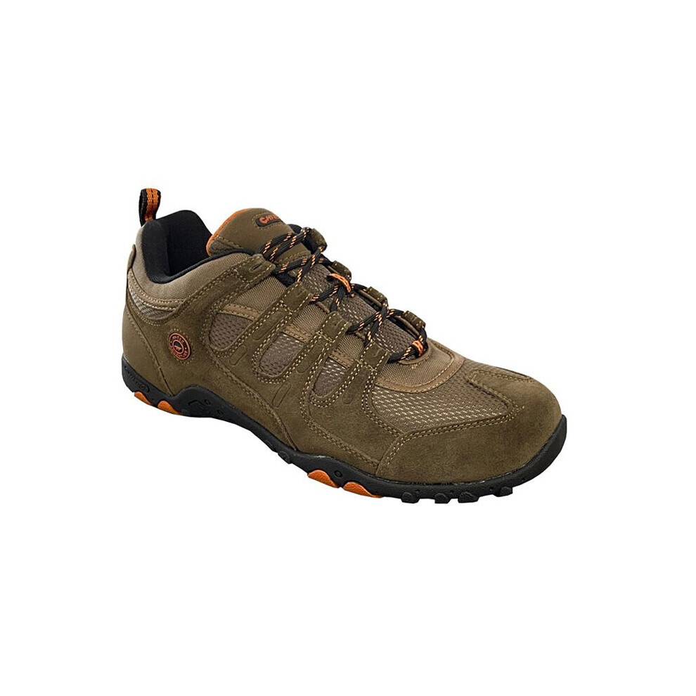 (11 UK) Mens Hi-Tec Quadra Classic Trail Shoe Taupe