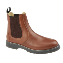 (12 UK) Mens Grafters Leather Boots Tan