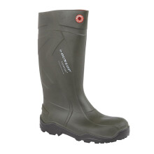 (13 UK) Mens Dunlop PUROFORT+Wellington Green