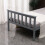 Westwood (Single, Grey) WestWood Single Double King Bed Solid Pine Frame Bedroom Footboard Grey White 5