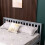 Westwood (Double, Grey) WestWood Single Double King Bed Solid Pine Frame Bedroom Footboard Grey White 9