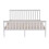 Westwood (Double, White) WestWood Single Double King Bed Solid Pine Frame Bedroom Footboard Grey White 9