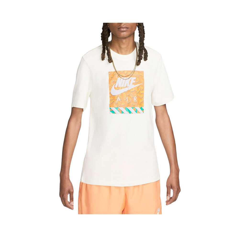 (Off White, XL TALL) NIKE AIR Mens T Shirts Sports Top L-3XL (TALL)