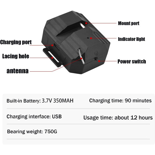 Airdrop Payload Drone Thrower Airdrop Dropping System for DJI Mini 3/Mini 3 Pro 2