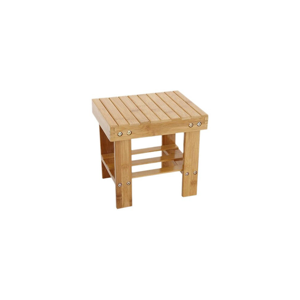 Homion Step Stool Heavy Duty Bamboo Multi Purpose Step Stool & Seat Not,Specified