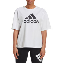 (White, L) Adidas HC6358 Womens T Shirts Sports Tee