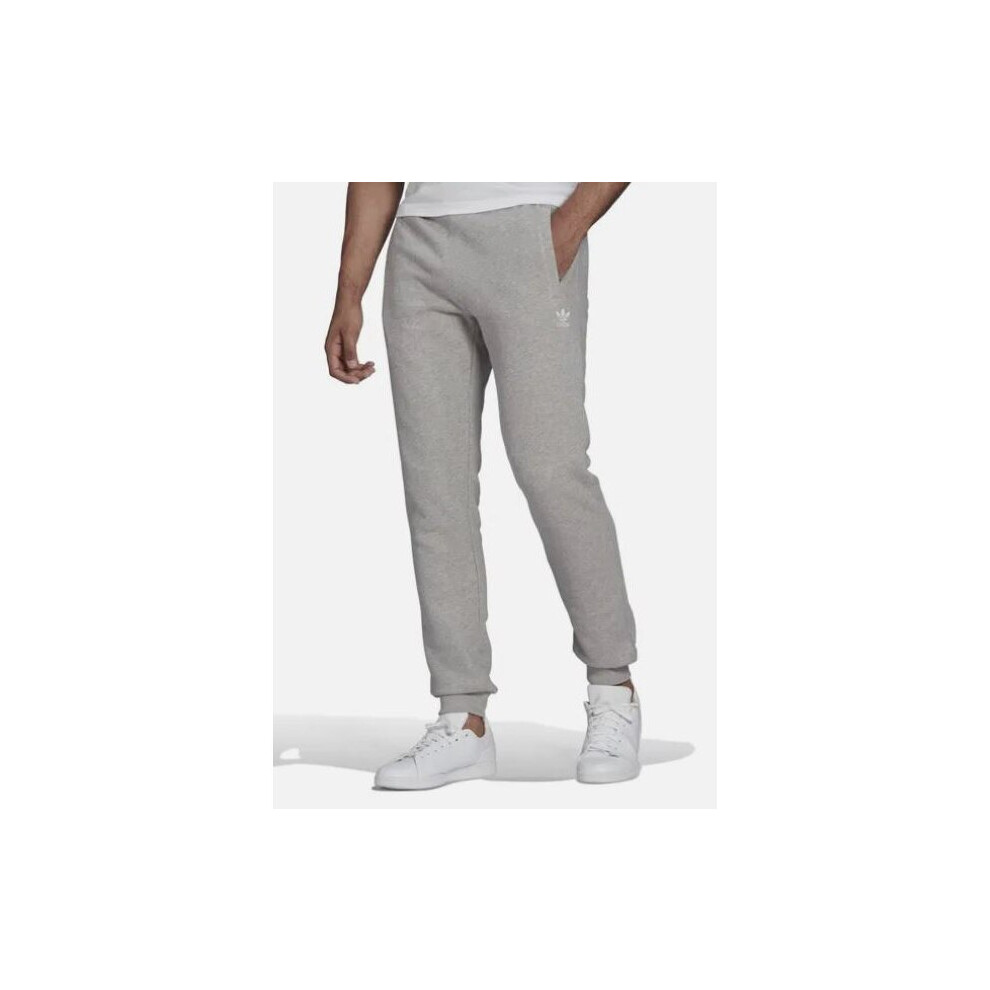 (S) Men's Adidas Originals Jog Pant Grey Trefoil HC512