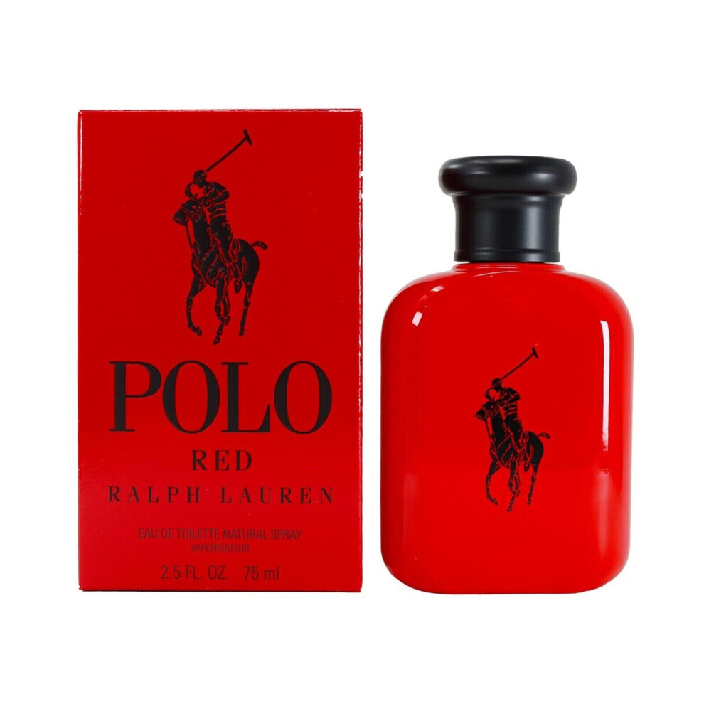Polo Red by Ralph Lauren Eau De Toilette Spray 75ml