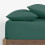 (Emerald Green, Double (137 x 190 cm)) Extra Deep 25cm Fitted Sheet Bed Sheets Single Double King Super King Size 2