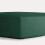 (Emerald Green, Double (137 x 190 cm)) Extra Deep 25cm Fitted Sheet Bed Sheets Single Double King Super King Size 4