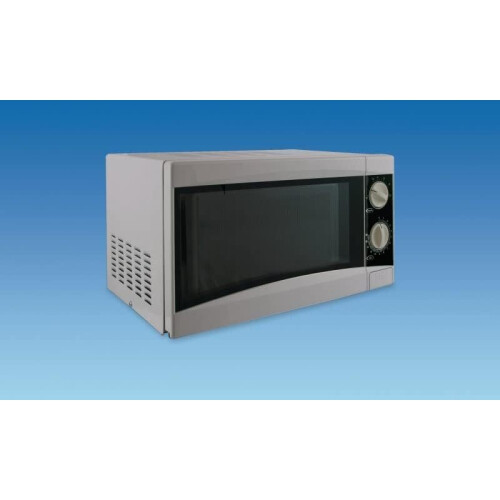 Microwave Oven 17L Silver Caravan Motorhome Camper, Low Wattage 1